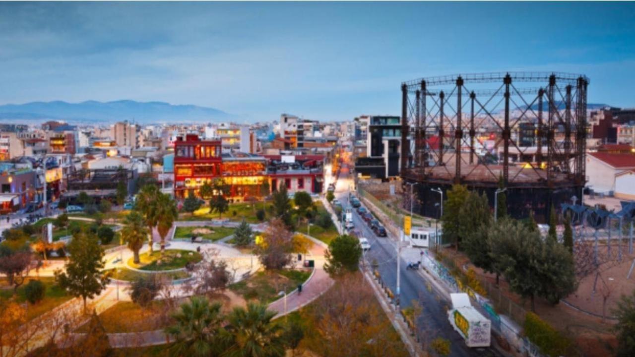 D&E Technopolis Apartments Atenas Exterior foto